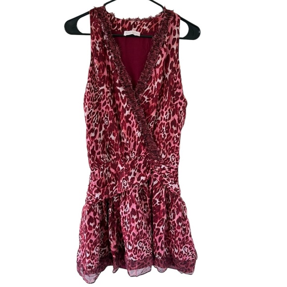 Ramy Brook Winsten Leopard-Print Silk Dress - Picture 7 of 7